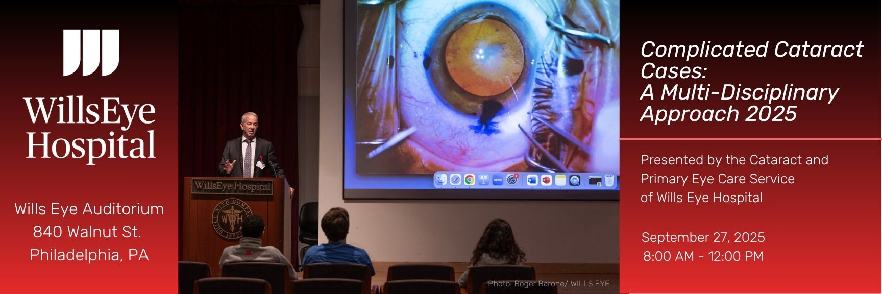 Complicated Cataracts Cases: A Multi-Disciplinary Approach 2025 Banner